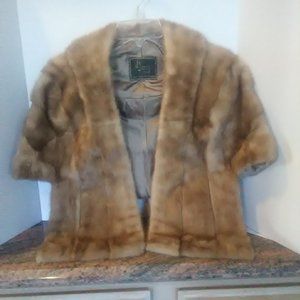 Vintage Mink Stole/Fur Wrap Beautiful!